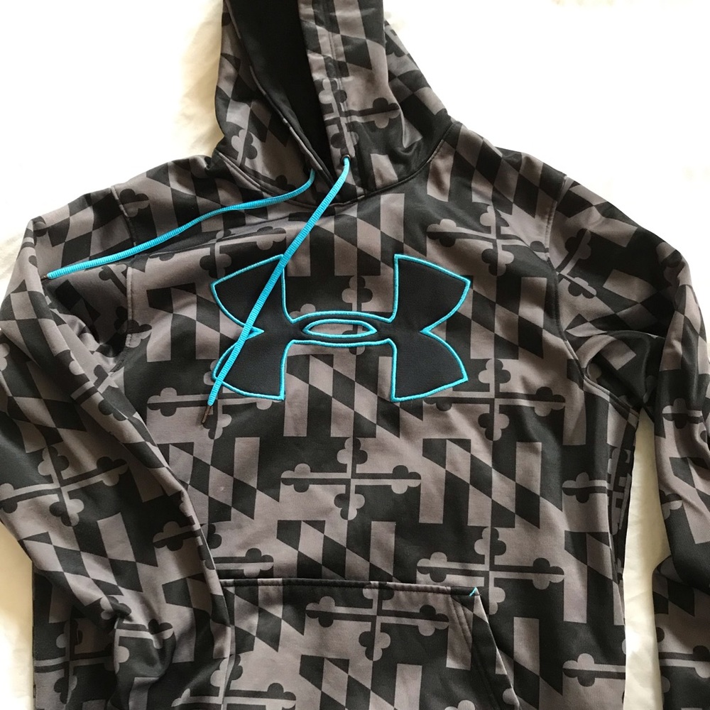 UA boys hooded sweatshirt